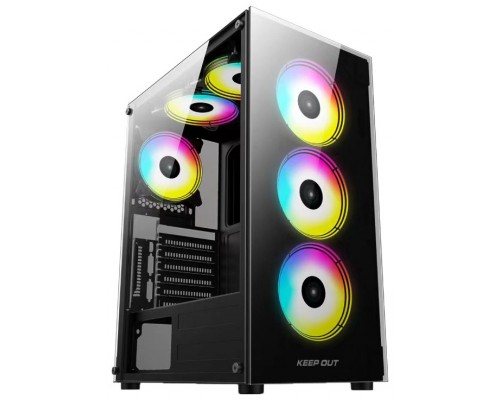 Keep Out Caja ATX XC-210 Glass Black USB3.0